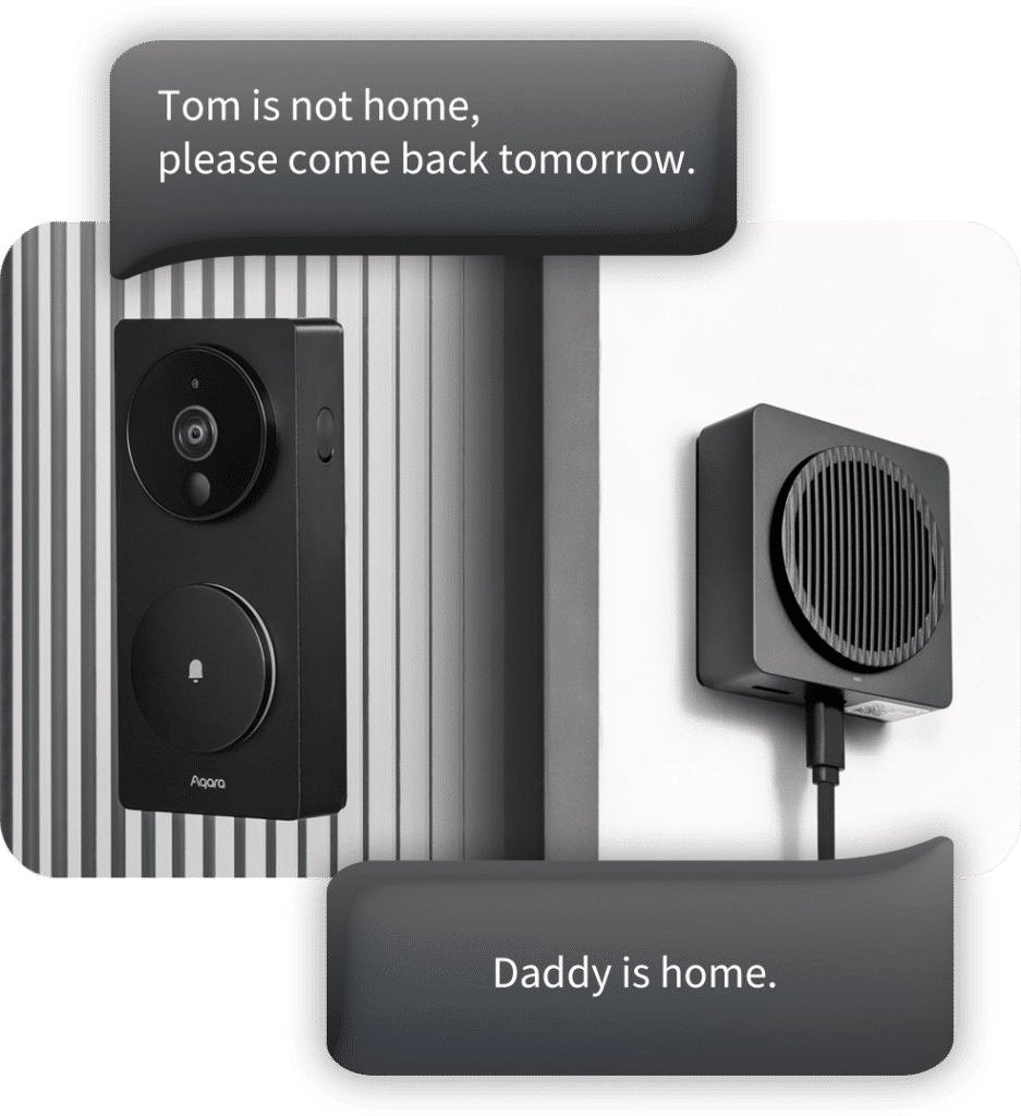 Aqara G4 Smart Wireless Video Doorbell - No Subscription