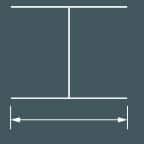 width requirements of I-rail