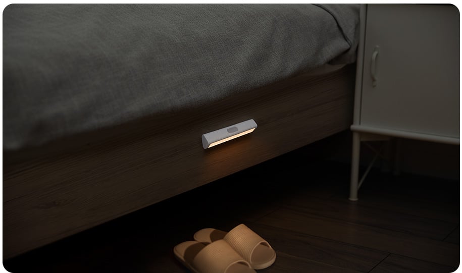 Night light on bed side