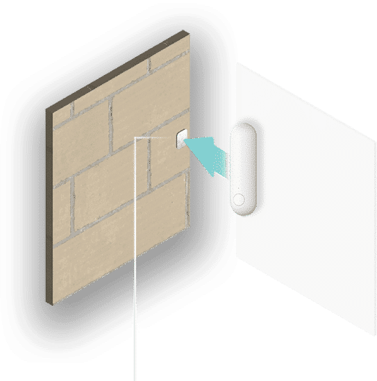 Door and Window Sensor P2 flat magnet