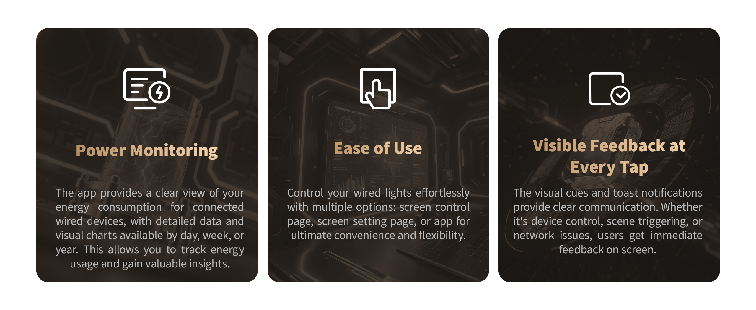 3 features