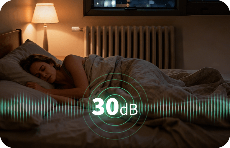 Ultra Quiet Operation