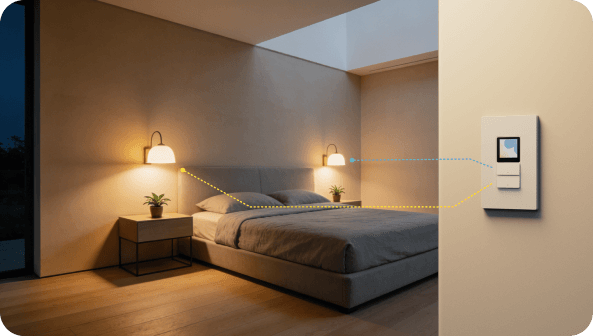 Independent Screen and Button Control