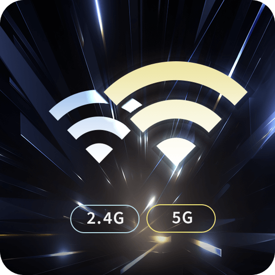 2.4/5GHz Dual-Band Wi-Fi
