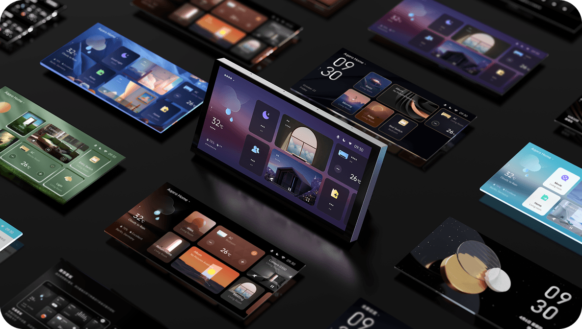 Multiple Themes and Screensavers