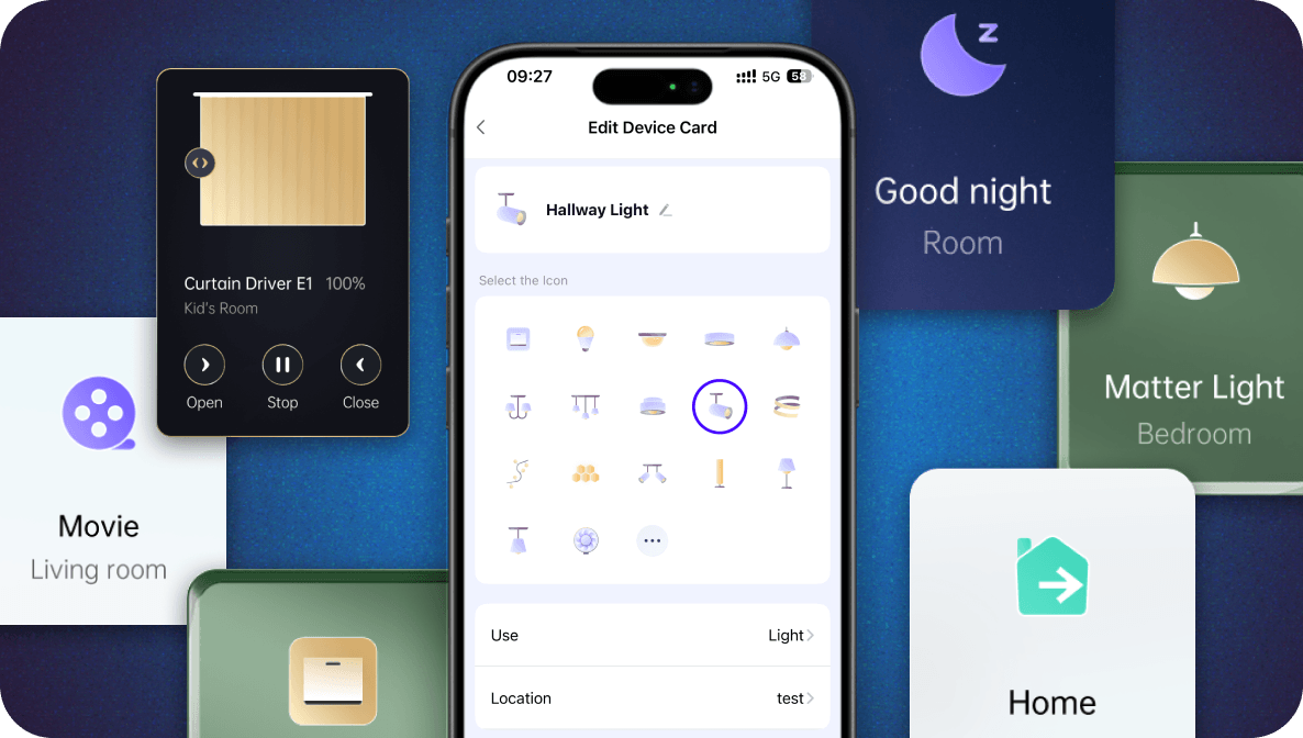 Rename Your Cards and Icons**