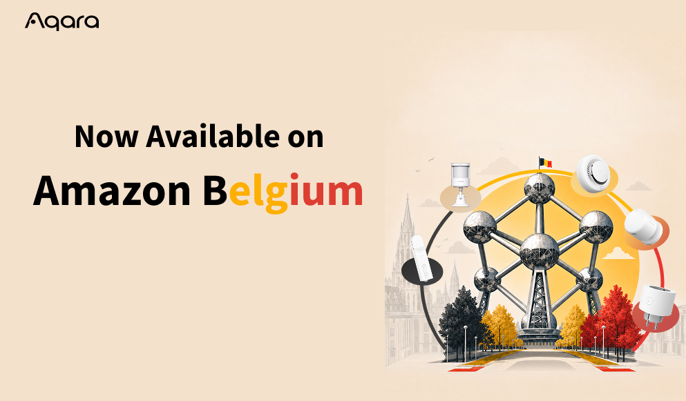 Aqara now available on Amazon Belgium
