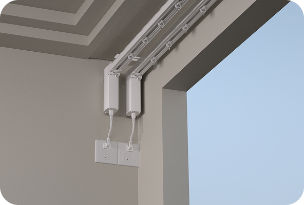 Wall-Mounted Double Track